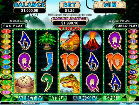  t rex free slot casino